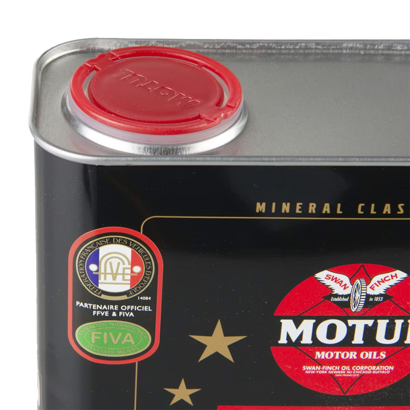 Vista lata Motul Classic desde arriba