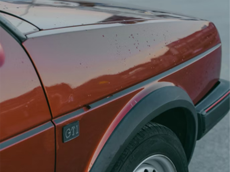 Detalle carrocería youngtimer